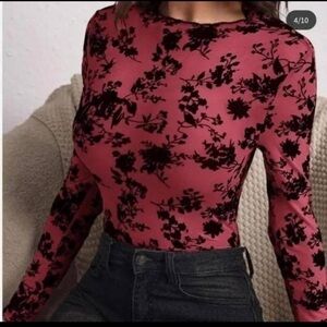 Floral Sheer Bodysuit